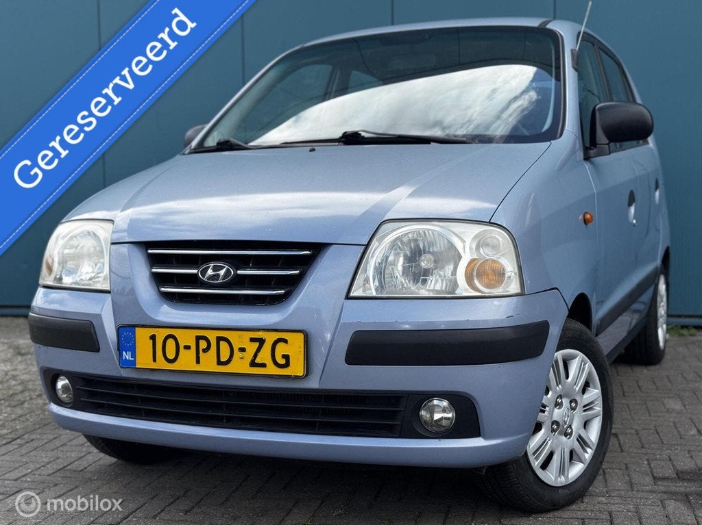 Hyundai Atos 1.1i Dynamic Automaat Elektrische Ramen Apk 07-, Auto's, Hyundai, Gebruikt, 31 €/maand, Origineel Nederlands, Atos