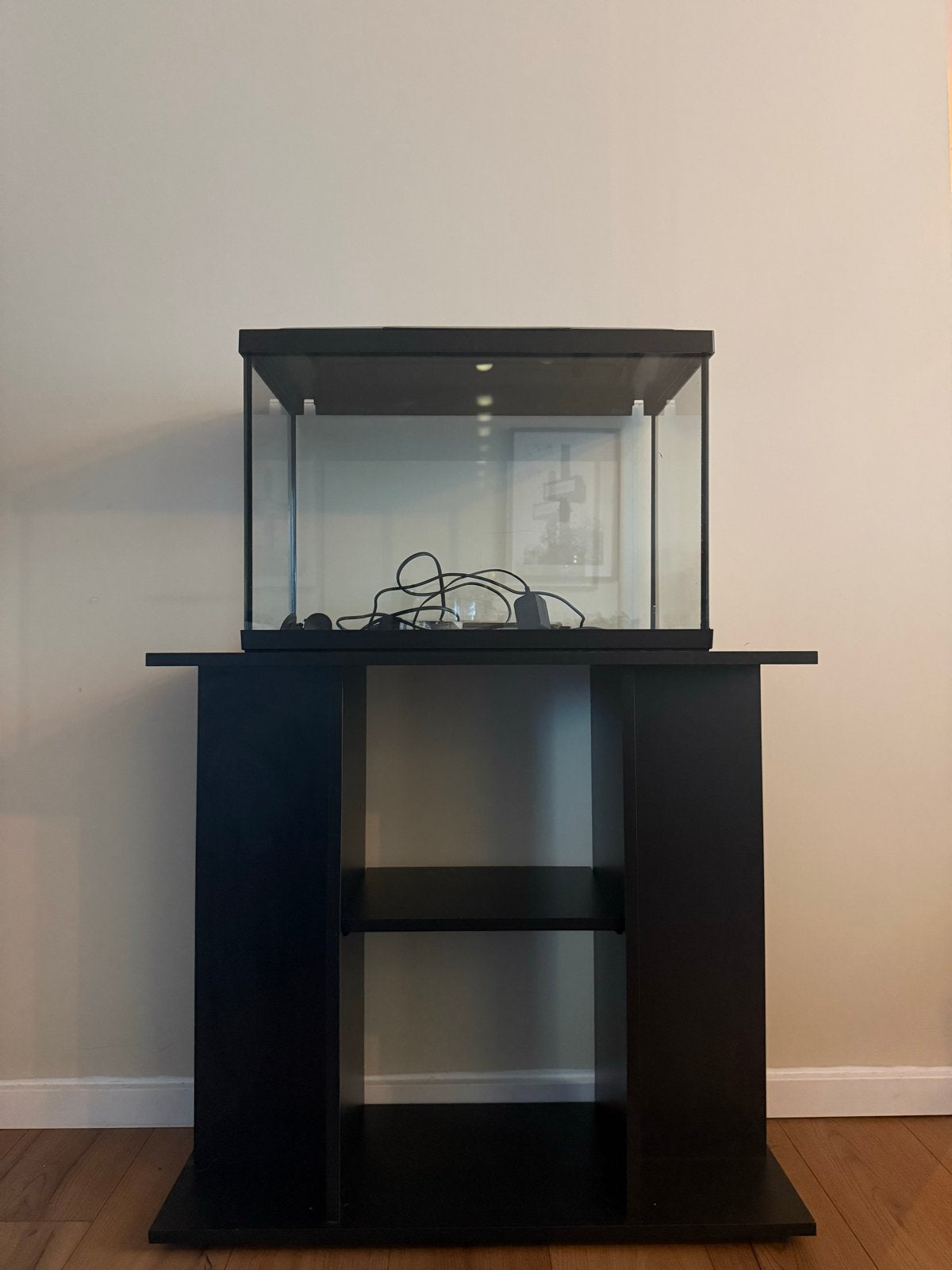 70L Superfish Aquarium met aquarium Kast, Dieren en Toebehoren, Ophalen, Zo goed als nieuw, Leeg aquarium