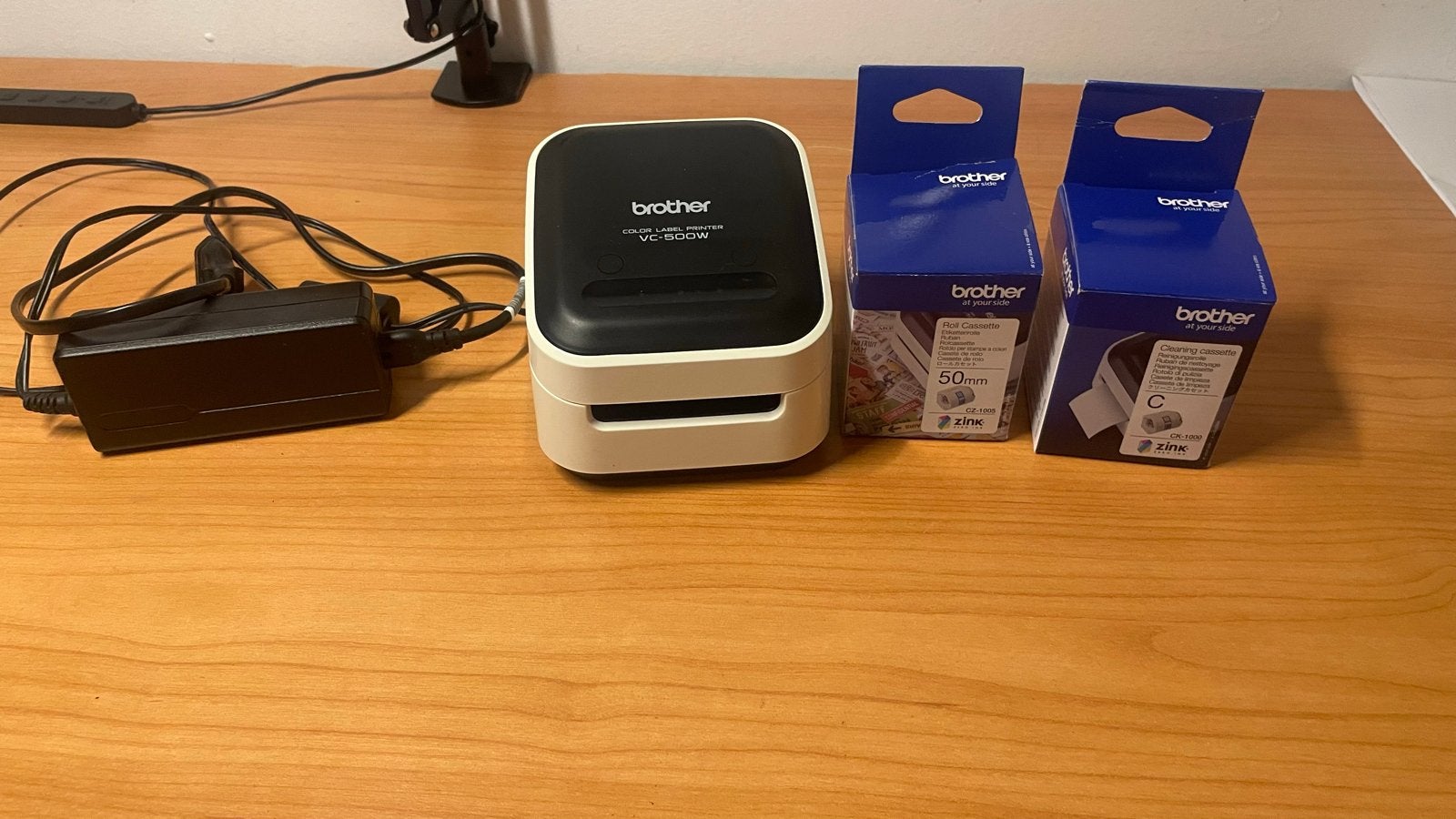 Brother VC-500W kleurenlabelprinter met accessoires, Printer, Kleur printen, Ophalen of Verzenden, Zo goed als nieuw