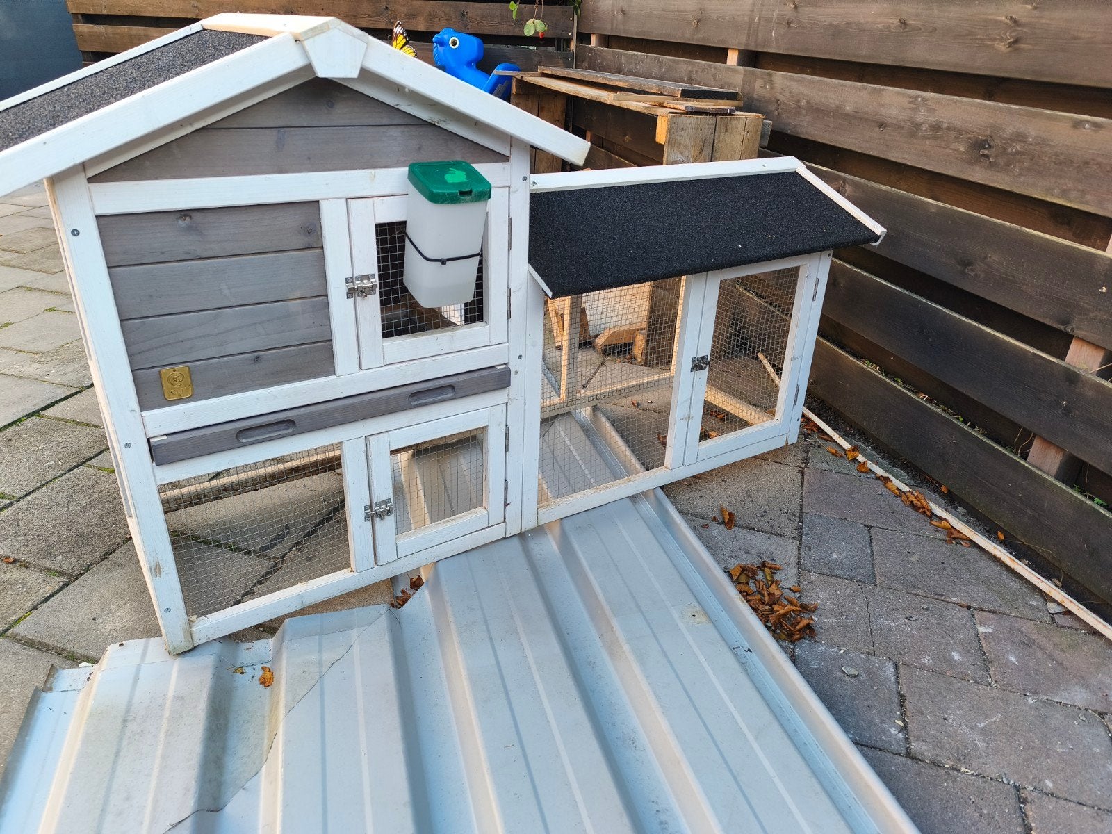konijnenhok in nette staat, Dieren en Toebehoren, Ophalen of Verzenden, 90 cm of meer, Konijn, Hok