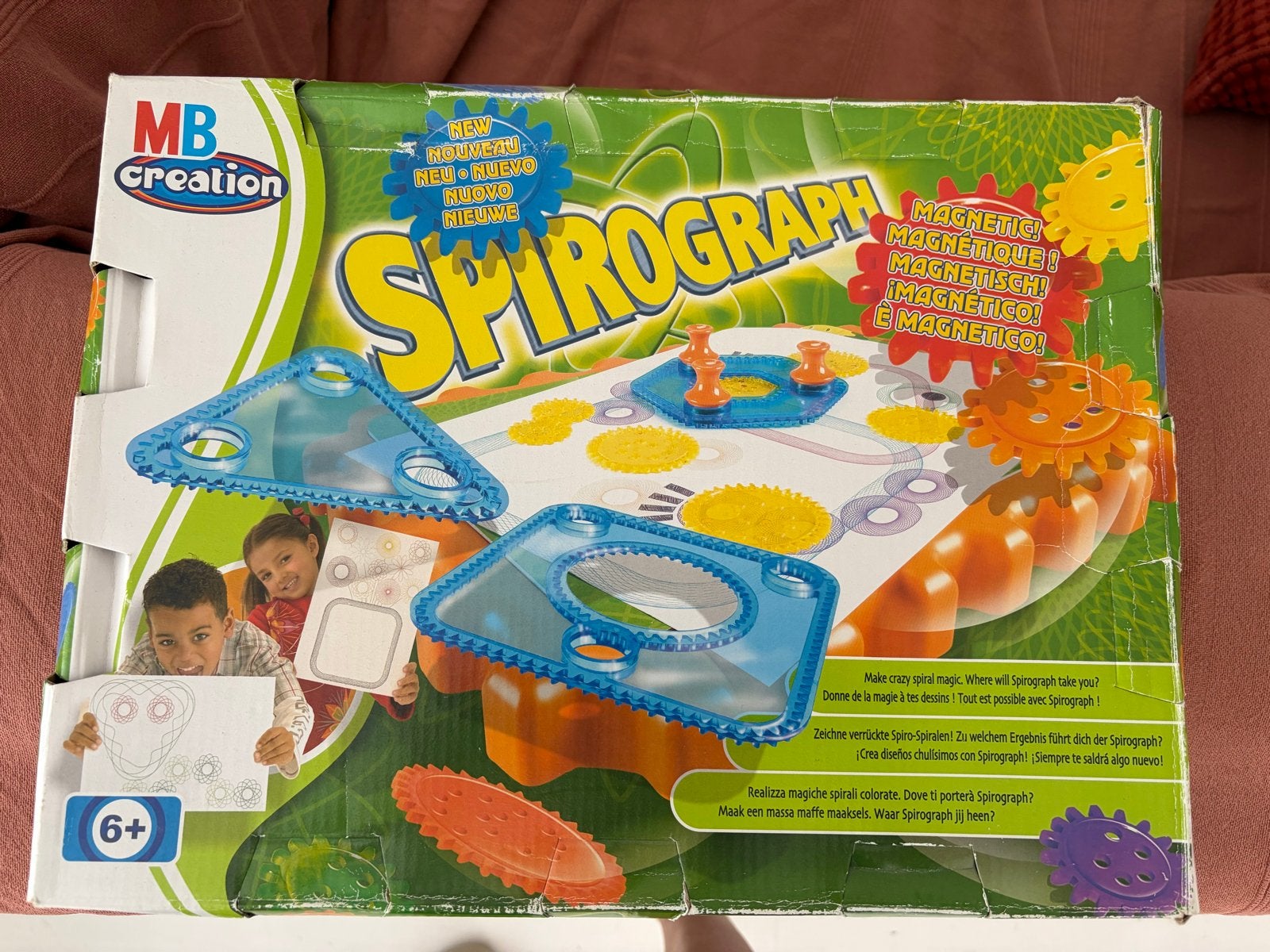 GRATIS MB Creation Spirograph Magnetisch Tekenspeelgoed 6+, Ophalen, Nieuw, Knutselen