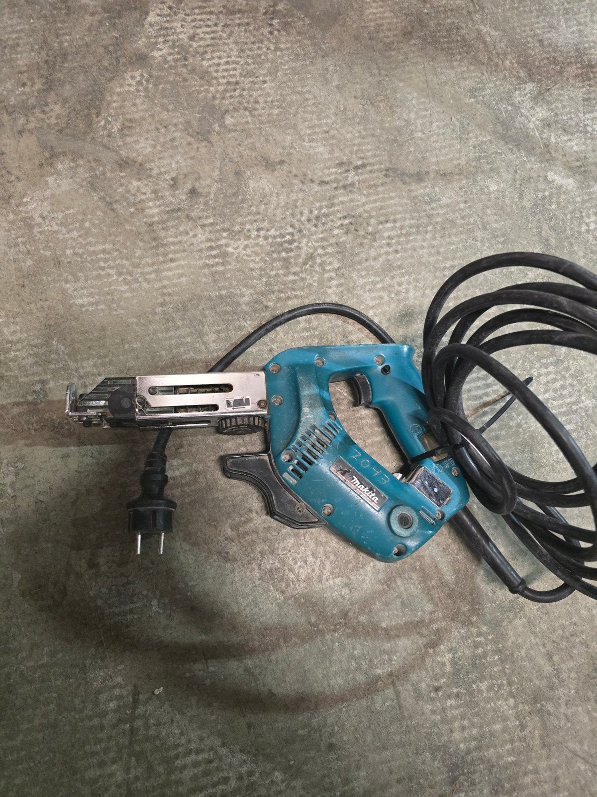 Makita 6803 bandschroefmachine  / gipsschroefmachine, Ophalen of Verzenden, Gebruikt