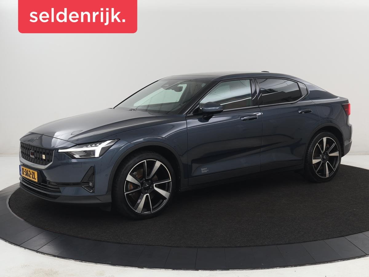 Polestar 2 Long Range Dual Motor Launch Edition 78kWh | SOH, Auto's, Polestar, Polestar 2, Stof, Gebruikt, Blauw