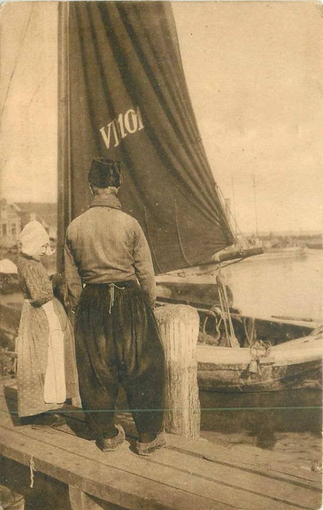 381-014-023 Volendam Boot, Verzenden, Voor 1920, Noord-Holland