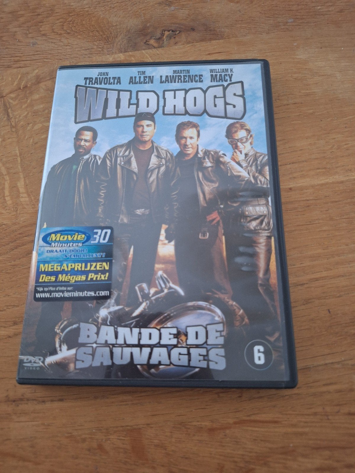 dvd Wild Hogs met oa John Travolta, Engels, Nederlands, Ophalen of Verzenden, Zo goed als nieuw