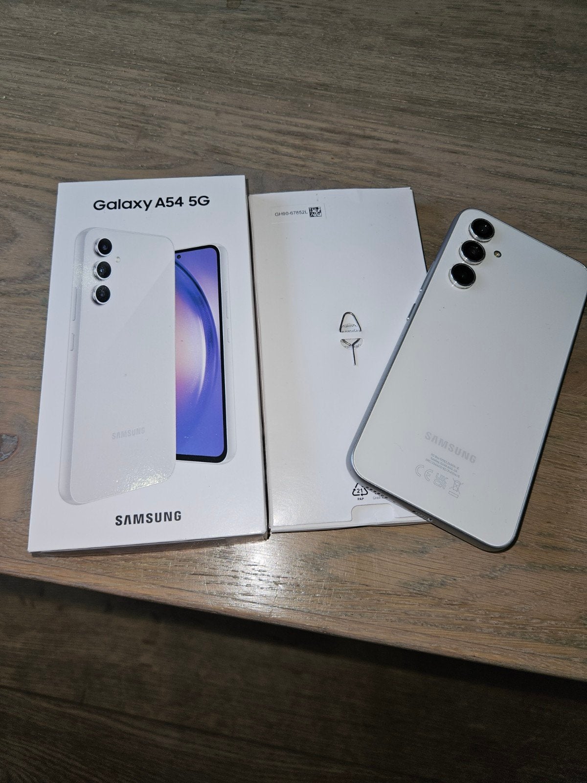 Samsung Galaxy A54 5G, Overige modellen, Wit, Ophalen of Verzenden, Android OS