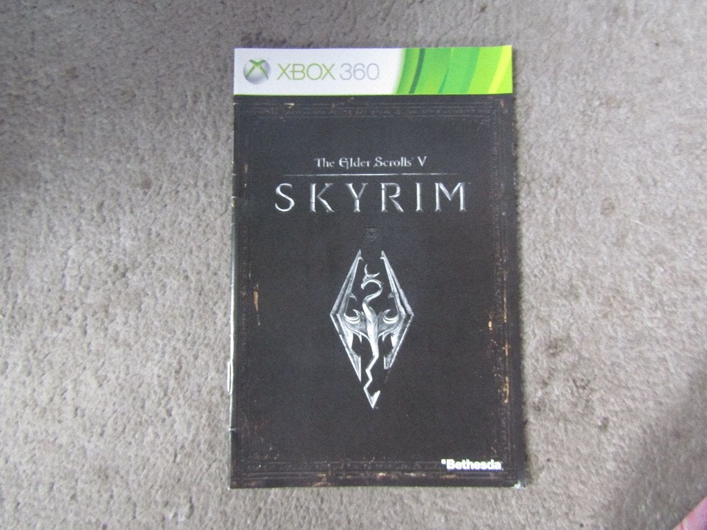 Boekje: Skyrim voor de Xbox 360, Avontuur en Actie, Gebruikt, Vanaf 18 jaar, 1 speler