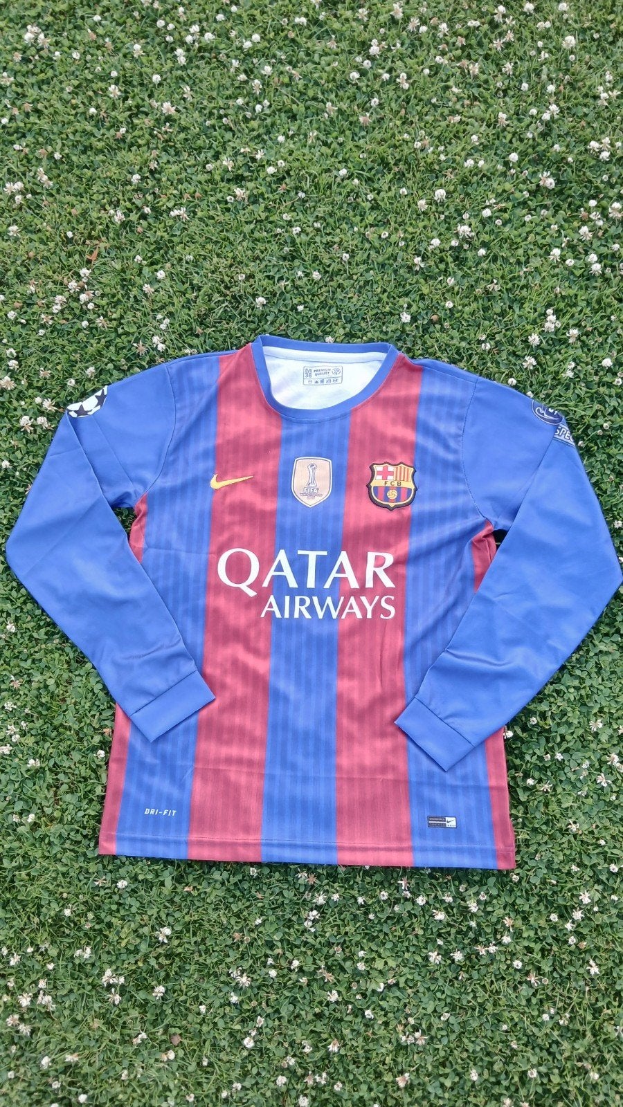 Barcelona 2014-15 homeshirt longsleeve Lionel Messi, Ophalen of Verzenden, Nieuw, Shirt