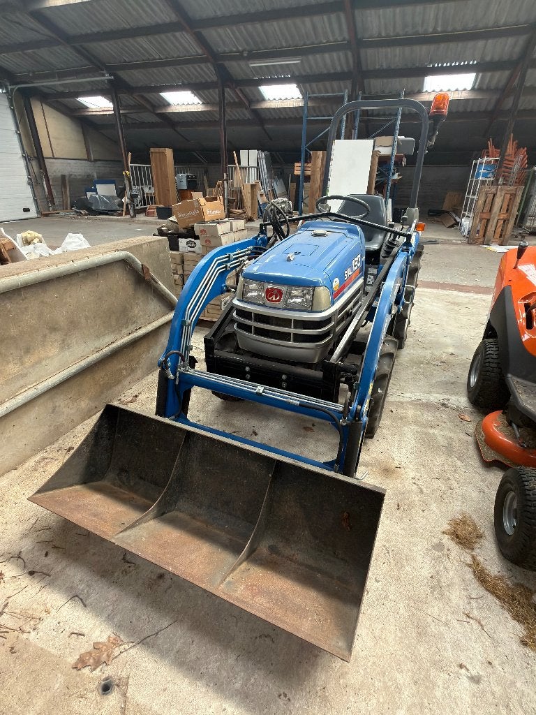 Iseki mini tracktor met grondfrees en cirkelmaaier, Gebruikt, Tot 2500, Tot 80 Pk, Ophalen