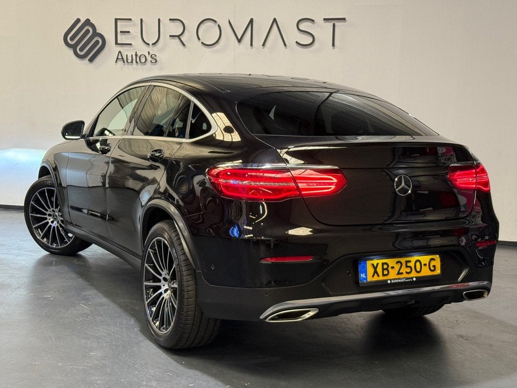 Mercedes-Benz GLC-klasse Coupé 250 4MATIC Premium Plus Navi, Auto's, Gebruikt, 4 cilinders, Zwart, Bedrijf