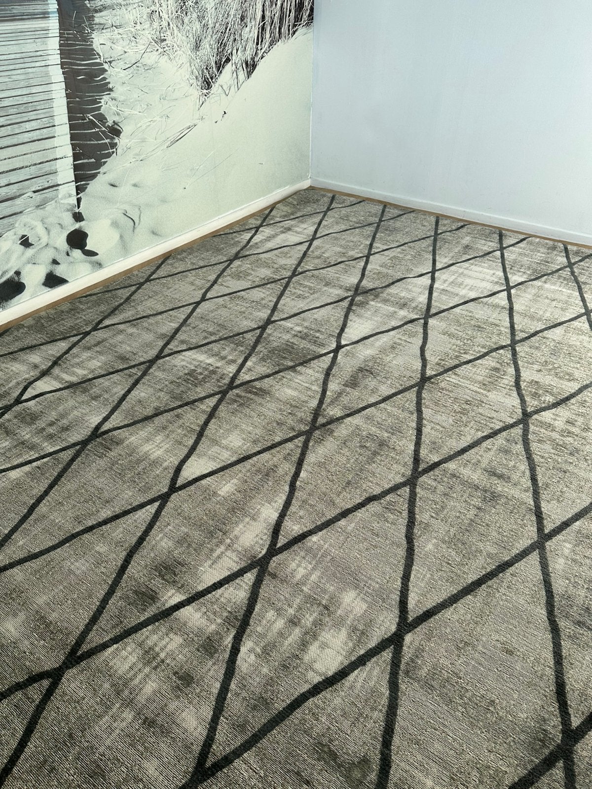 Brinker Retro Cross zilver XXL 240/340, Ophalen of Verzenden, 200 cm of meer, Rechthoekig, Nieuw
