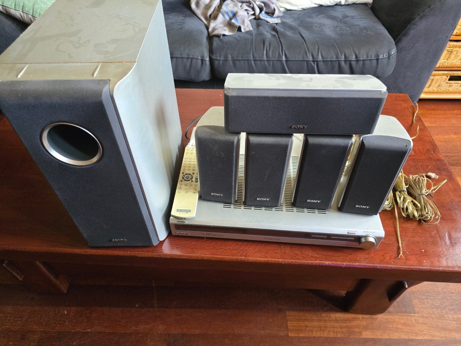 Sony 5.1 Home Cinema-set - STR-KS600P, Gebruikt, 70 watt of meer, Ophalen of Verzenden, 5.1-systeem