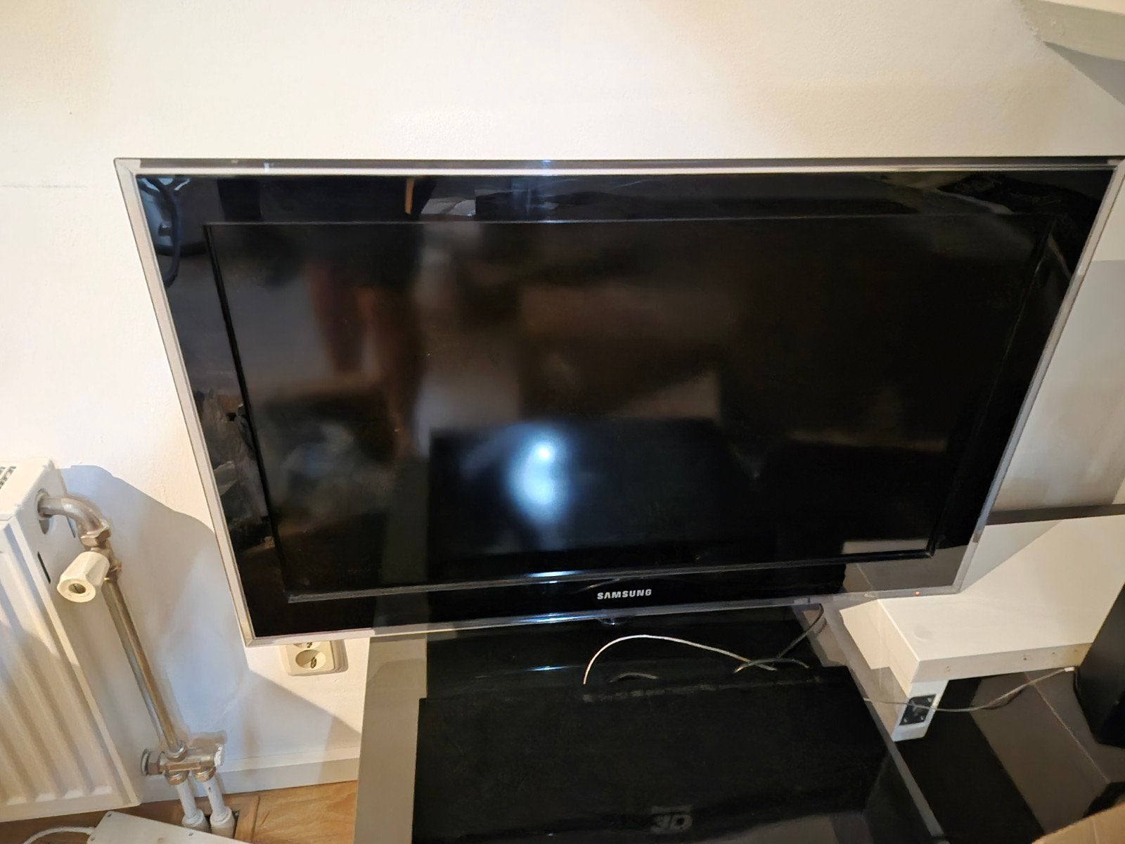 Samsung LCD TV - Goede staat, 37 inch, Ophalen, Gebruikt, 50 Hz, 80 tot 100 cm