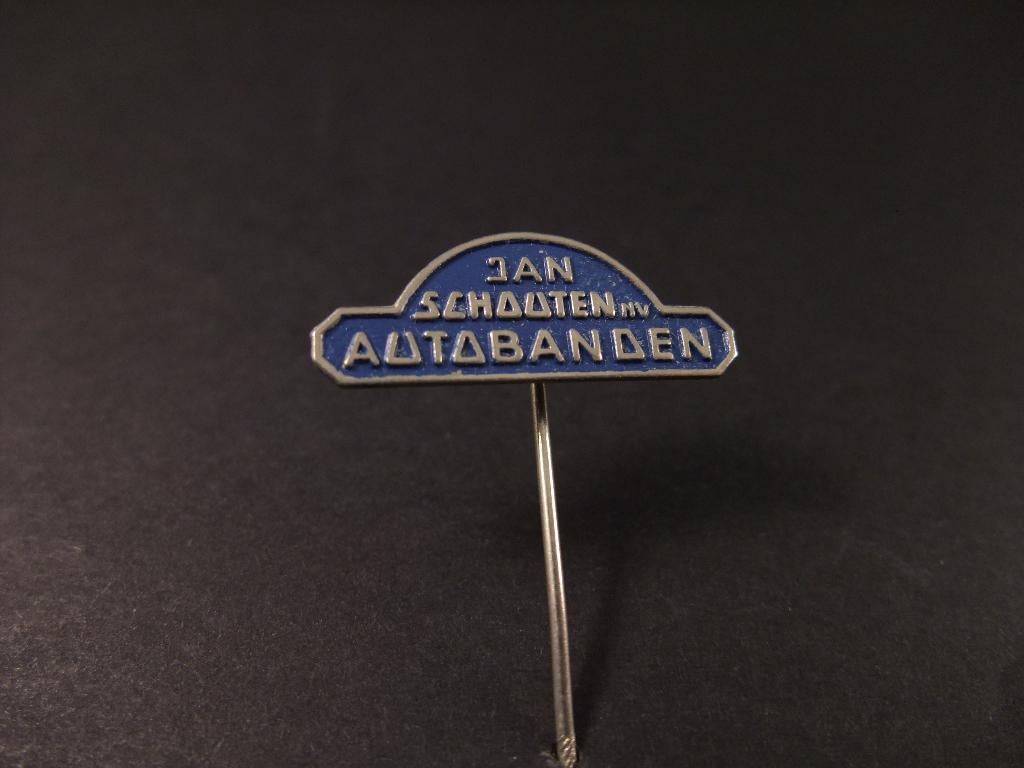 Jan Schouten-Autobanden Venlo, speld, Ophalen of Verzenden, Gebruikt, Overige onderwerpen