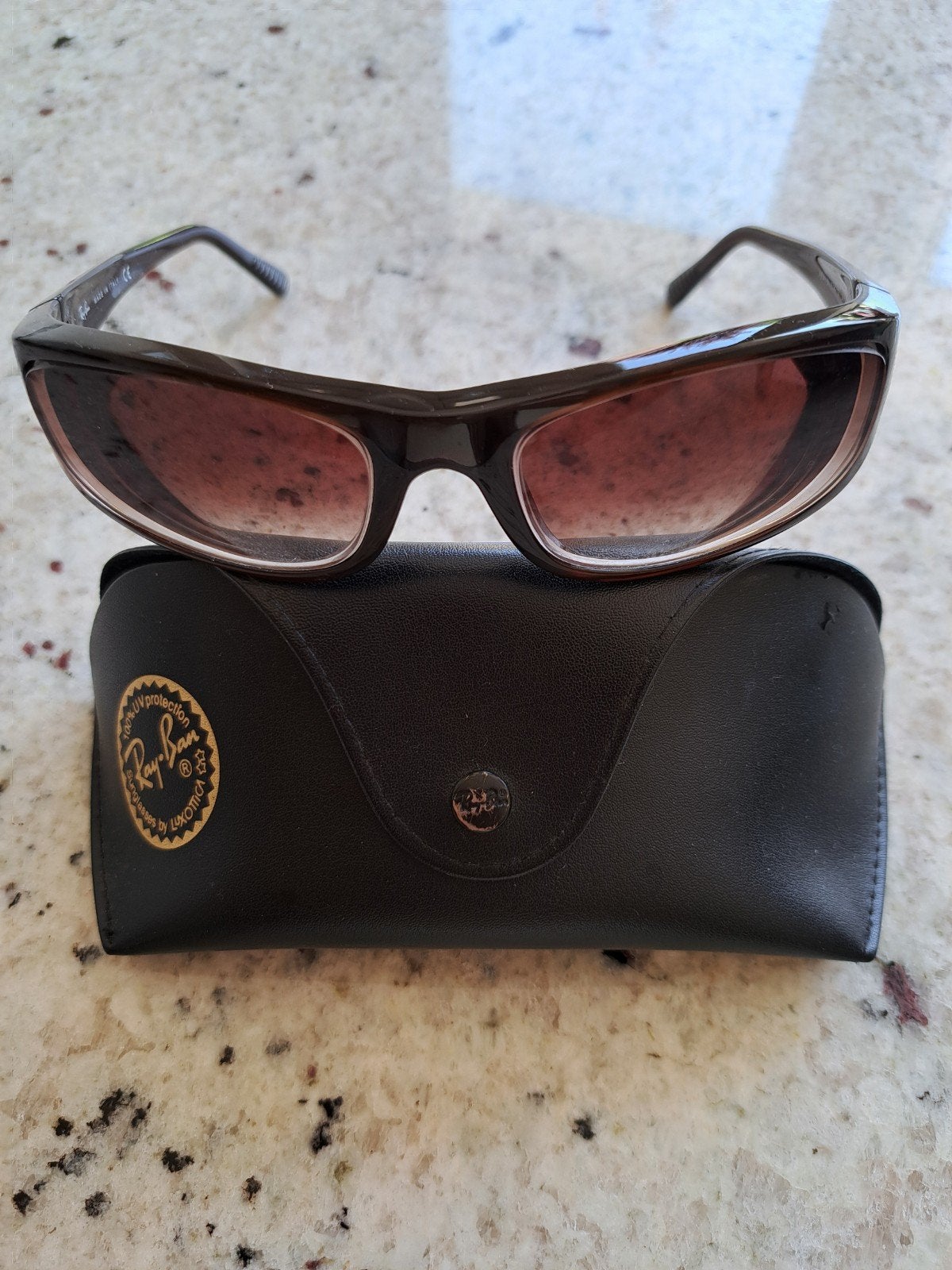 Ray-Ban Zonnebril met brillenlenzen - Zo goed als nieuw, Ophalen of Verzenden, Zo goed als nieuw, Zonnebril op sterkte, Ray-Ban