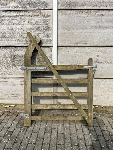 Hekwerk hout 120 cm x 120 cm, Ophalen, Hout, Tuinhek