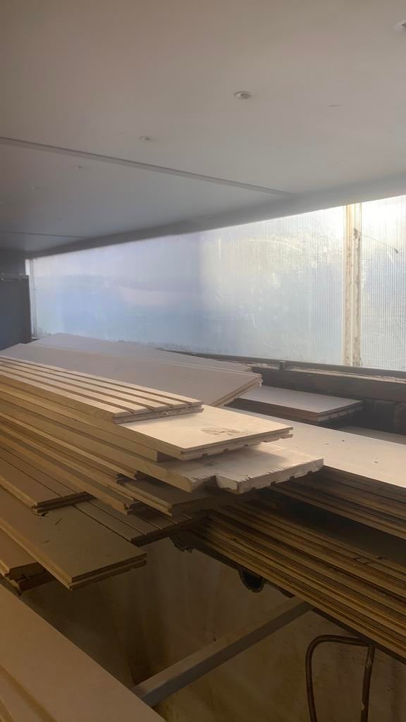 Eiken vloerdelen, Ophalen, Zo goed als nieuw, Hout