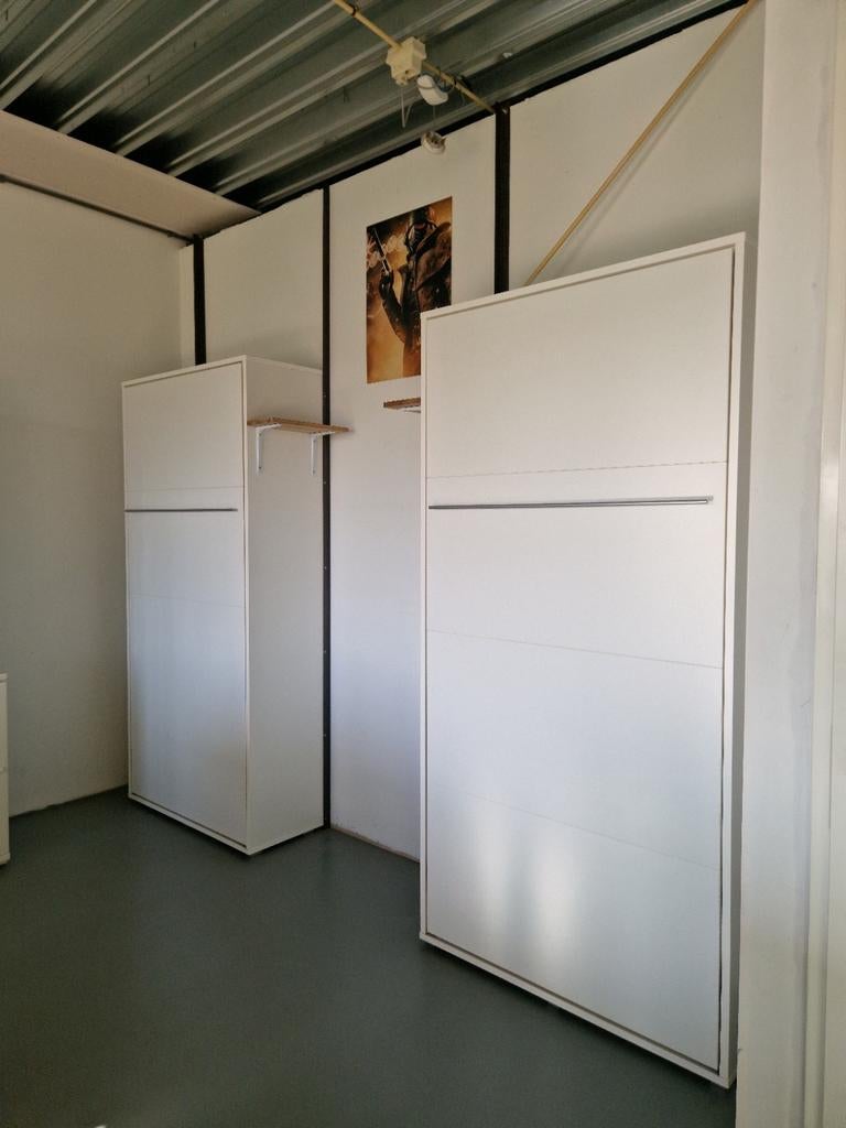 2x Verticale Opklapbedden, Ophalen, Overige materialen, Gebruikt, Eenpersoons