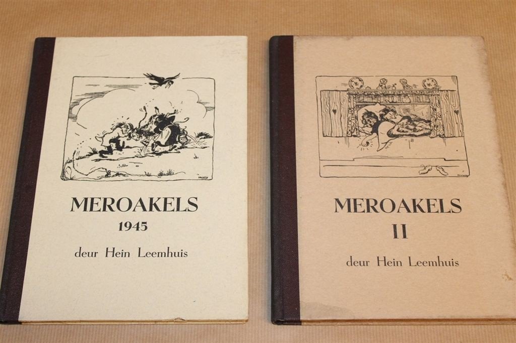 Meroakels 1945 + 2 — Gedichten Oldambtster Dialect [1946-47], Ophalen of Verzenden, Gelezen