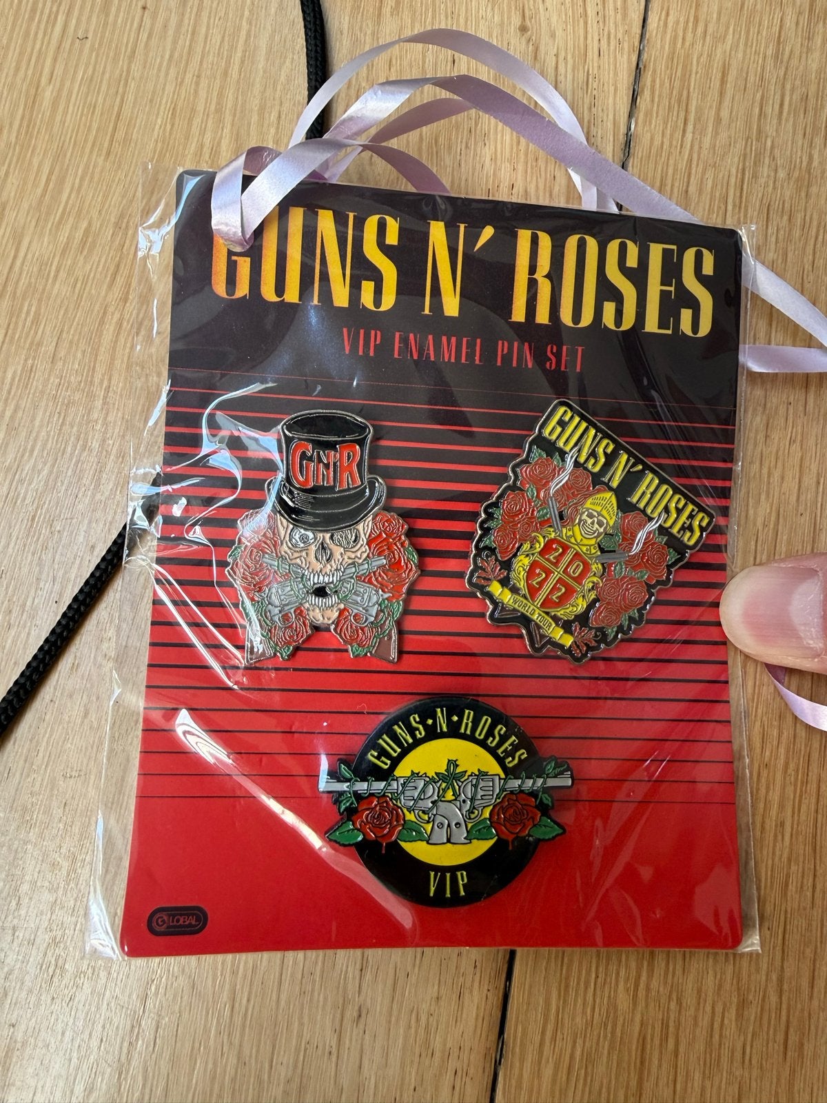 Guns N' Roses VIP Pakket 2022 - Pin Set, Tas, Sjaal, Poster, Ophalen, Nieuw, Overige typen