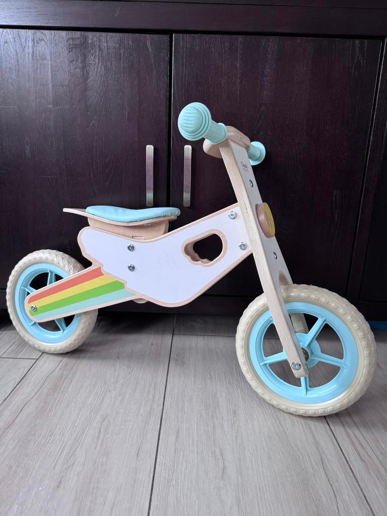 Houten loopfiets, Ophalen, Zo goed als nieuw, Loopfiets
