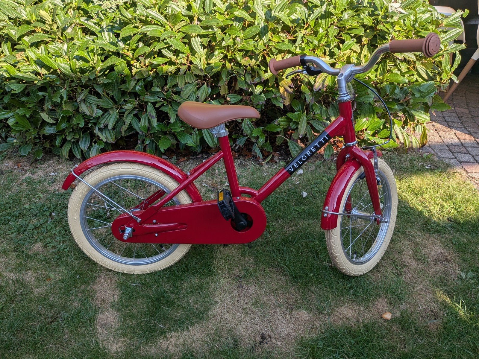 Nieuwe Veloretti kinderfiets 16 inch met zijwieltjes, Ophalen, Zijwieltjes, 16 tot 20 inch, Veloretti