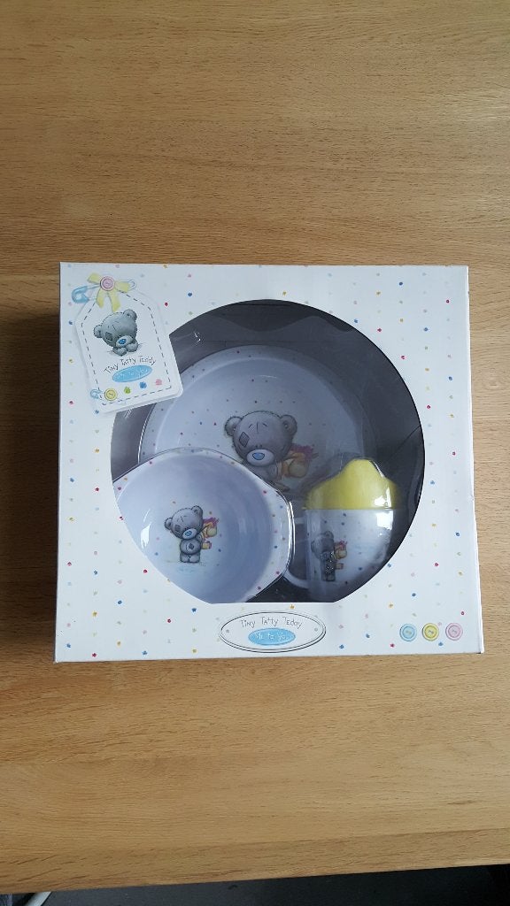 tiny tatty teddy baby servies, Ophalen, Nieuw, Bord(en), Overige stijlen