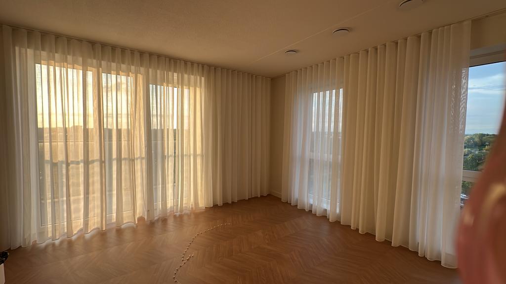 Linnen look Wave Gordijnen (s-plooi) 5 stuks, Huizen en Kamers