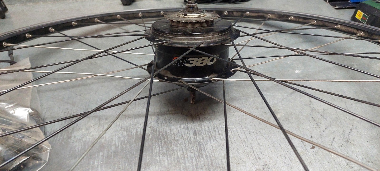Enviolo N380 Naafversnelling met Wiel en Shifter, Wiel, Gebruikt, Ophalen of Verzenden, Aluminium