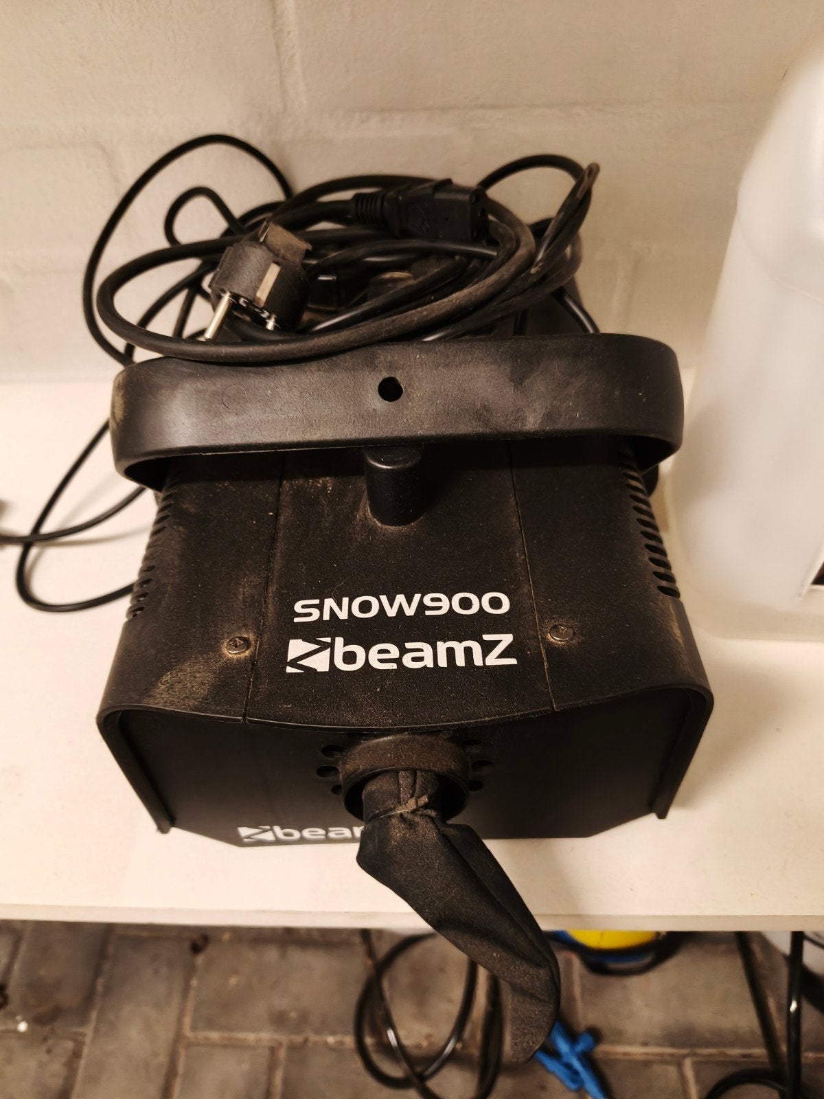 BeamZ SNOW900 Sneeuwmachine met afstandsbediening, Ophalen of Verzenden, Gebruikt, Overige typen