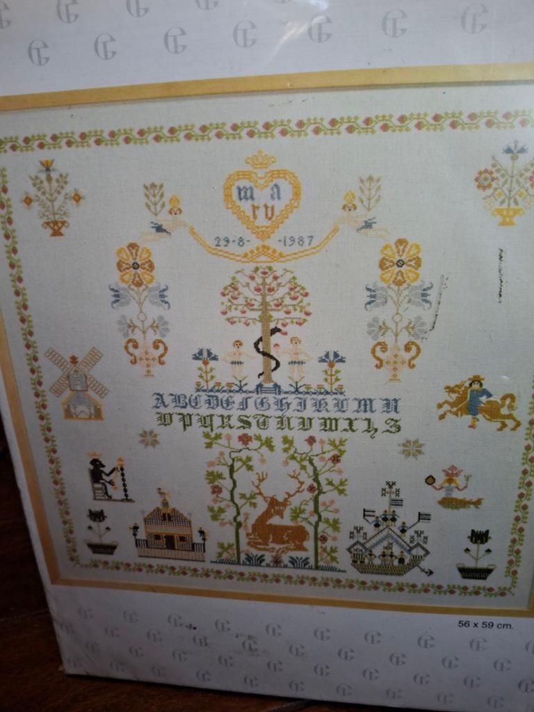 Merklap, Ophalen of Verzenden, Nieuw, Borduurpakket
