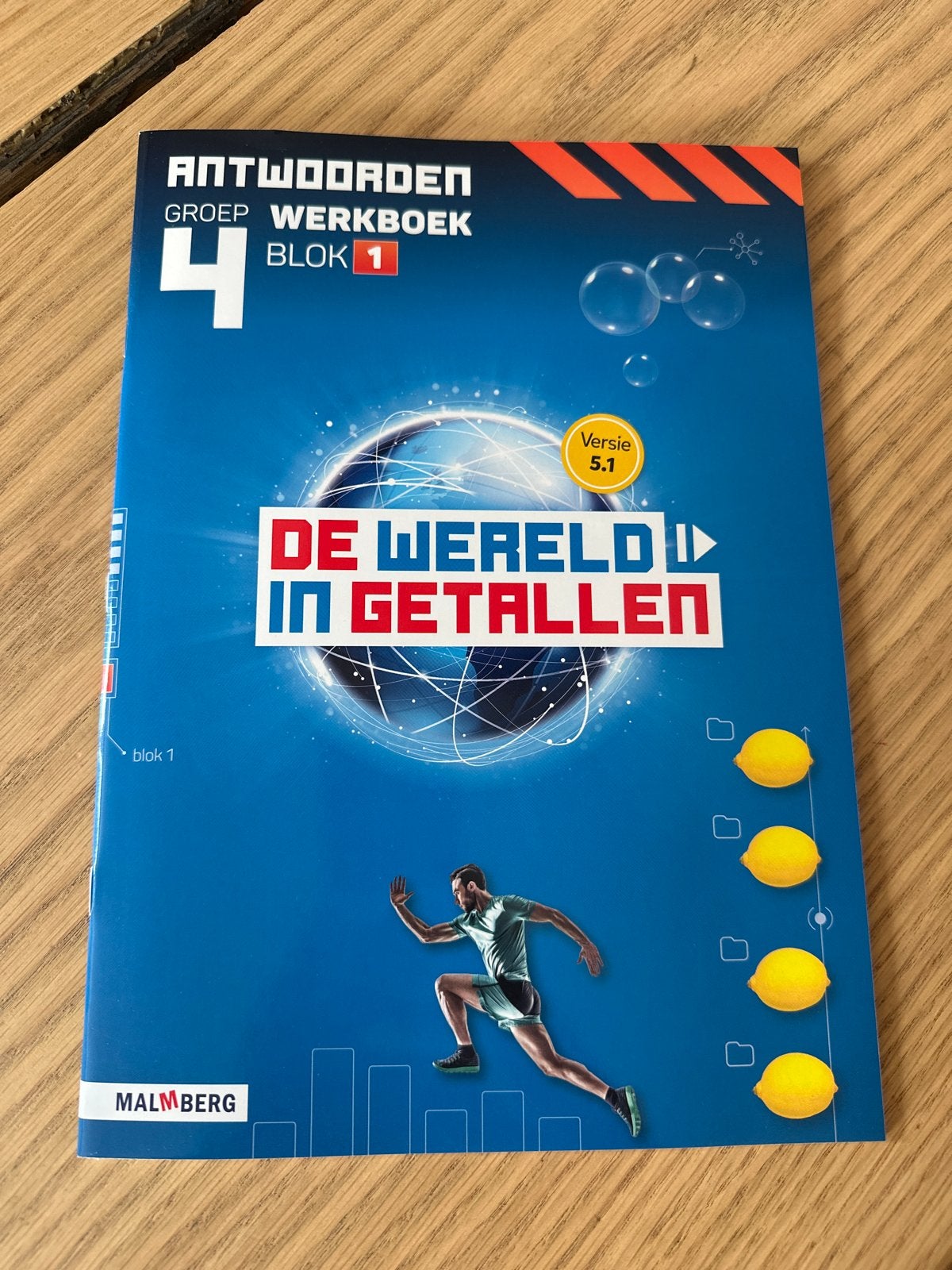 Antwoorden Wereld in Getallen Groep 4 Blok 1, Ophalen of Verzenden, Gelezen, Overige niveaus, Wiskunde A
