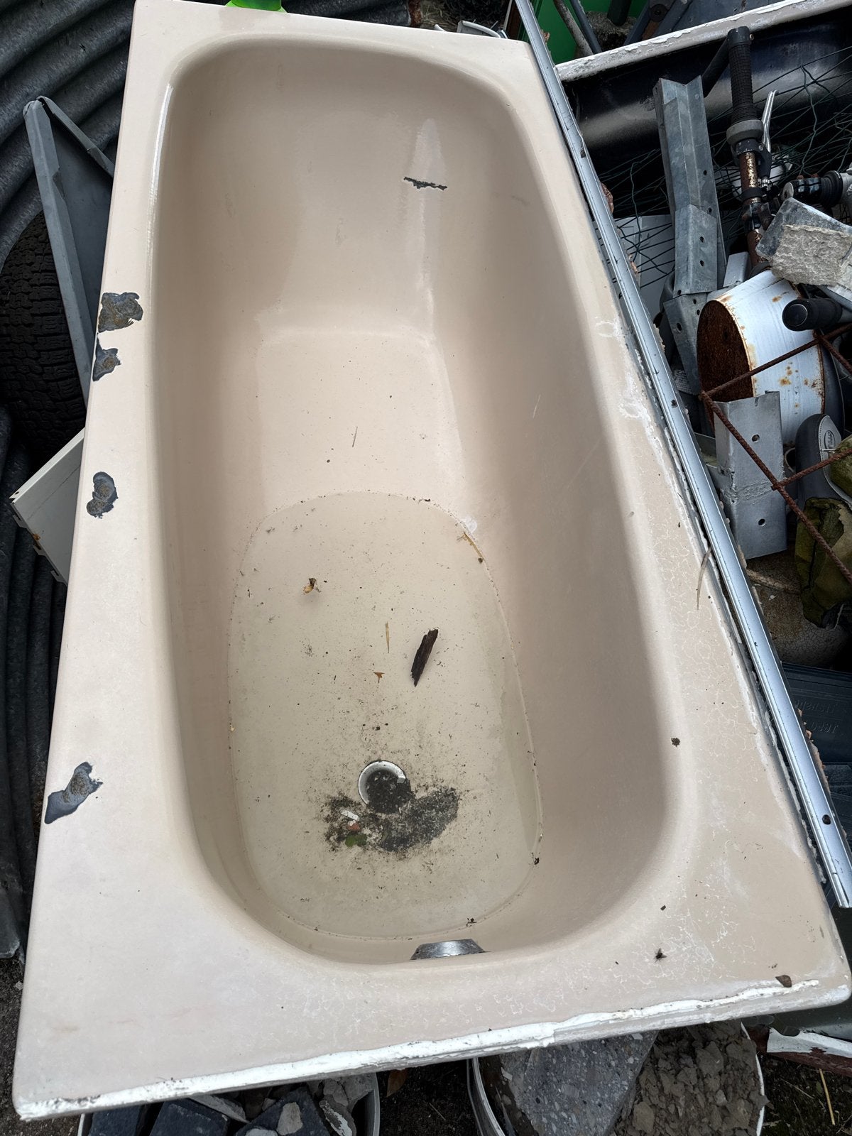 Badkuip ideaal als waterbak in de wei, Ophalen of Verzenden, Gebruikt, Bad