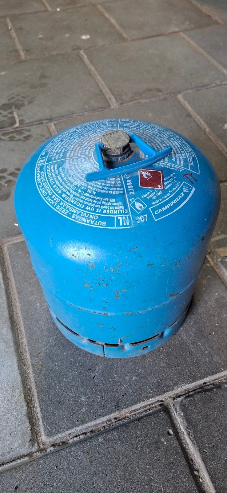 Campingaz gasfles 2,75 kg - Leeg, Ophalen, Gebruikt