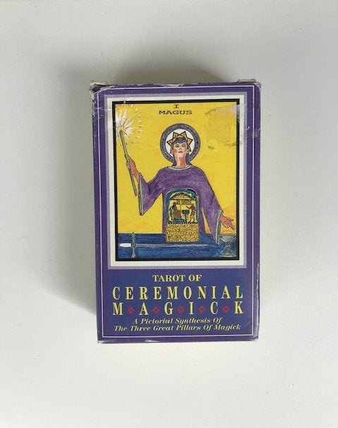Tarot of Ceremonial Magick deck – Lon Milo DuQuette, Ophalen of Verzenden, Zo goed als nieuw, Tarot of Kaarten leggen, Overige typen