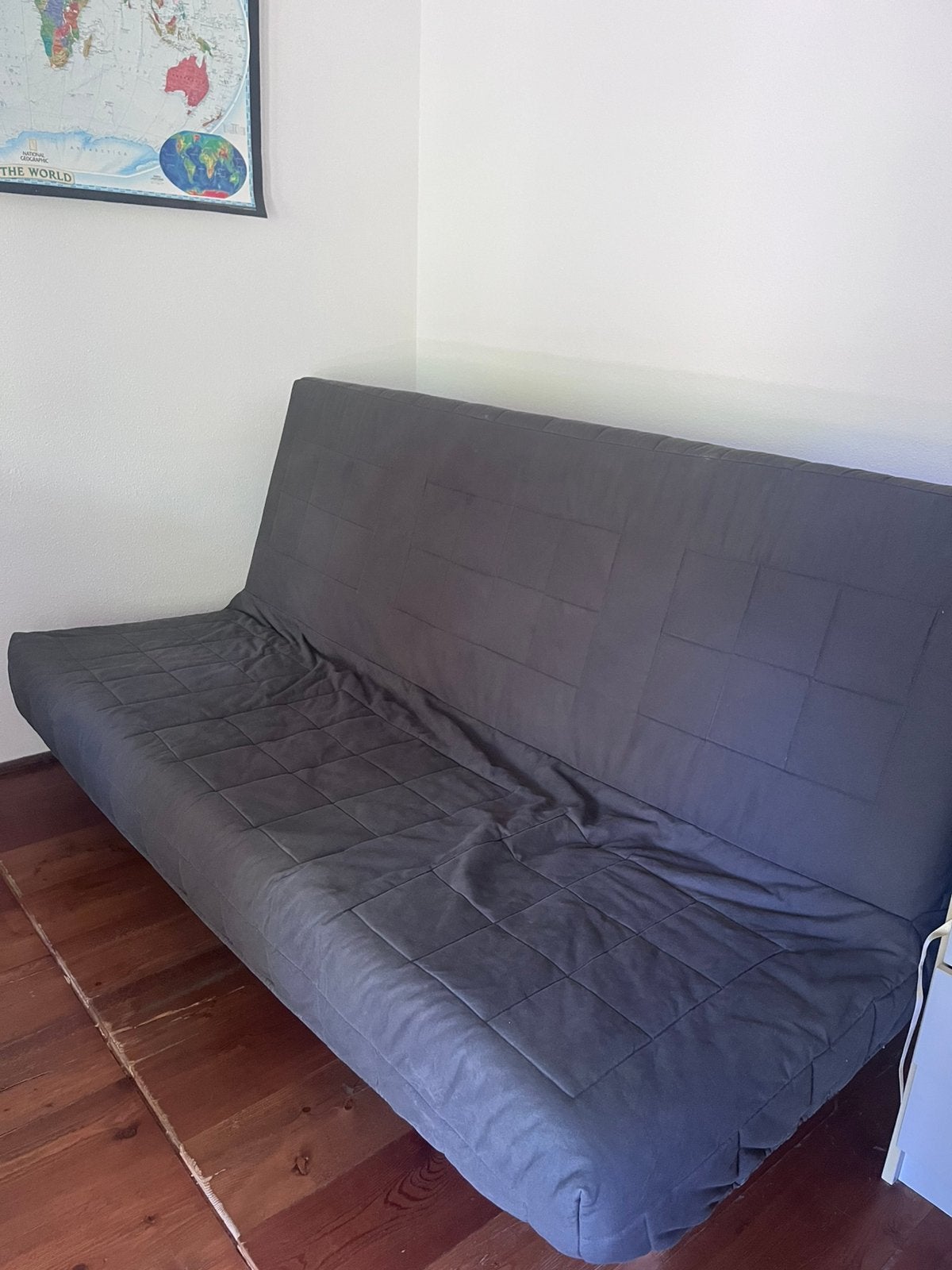 Bedbank IKEA. Gratis af te halen., Ophalen, Gebruikt, Tweepersoons, 140 cm