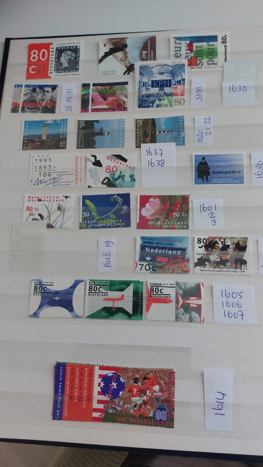 Gratis Nederlandse Postzegels postfris, Verzenden