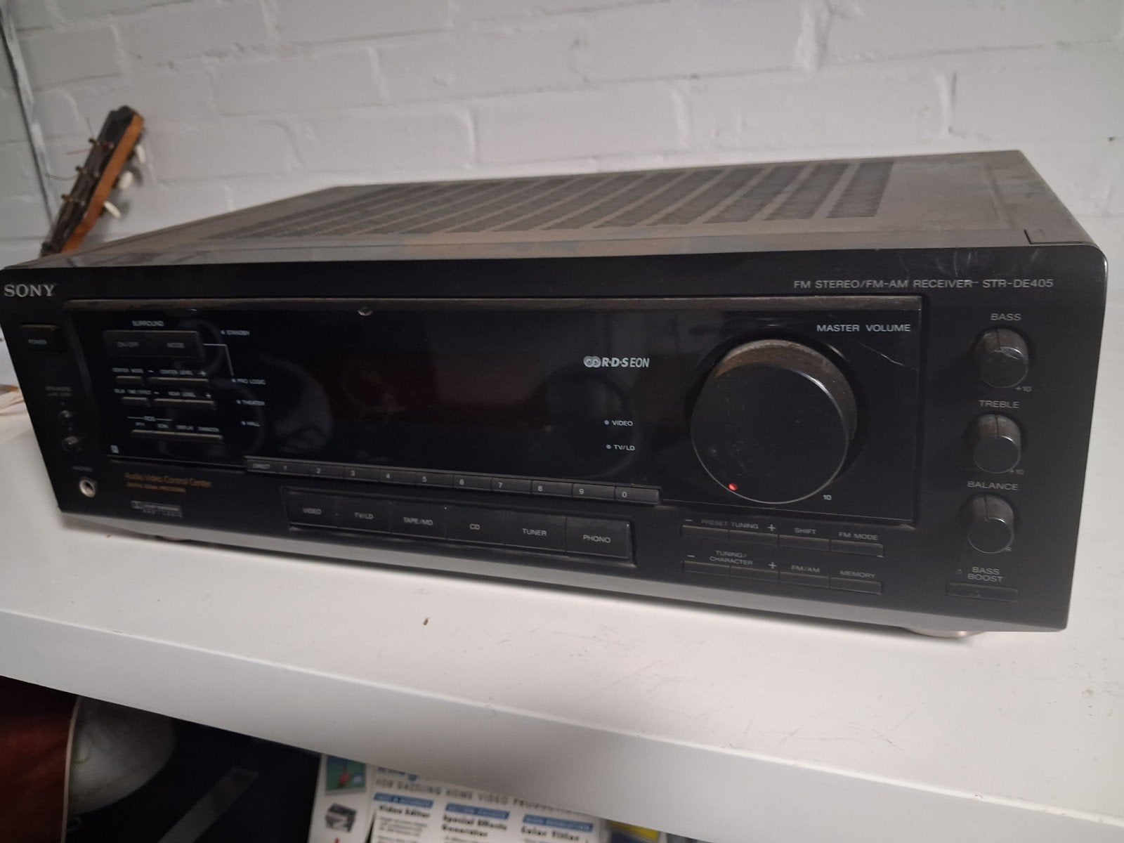 Sony STR-DE405 Versterker - FM Stereo/FM-AM Receiver, Ophalen of Verzenden, Gebruikt