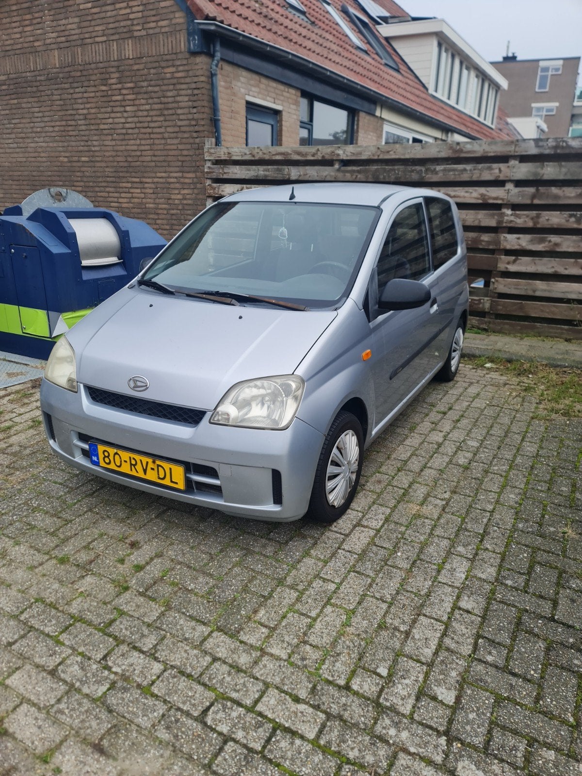 Daihatsu Cuore 1.0 3D 2005 Grijs, Auto's, 600 kg, 18 €/maand, Cuore, Origineel Nederlands