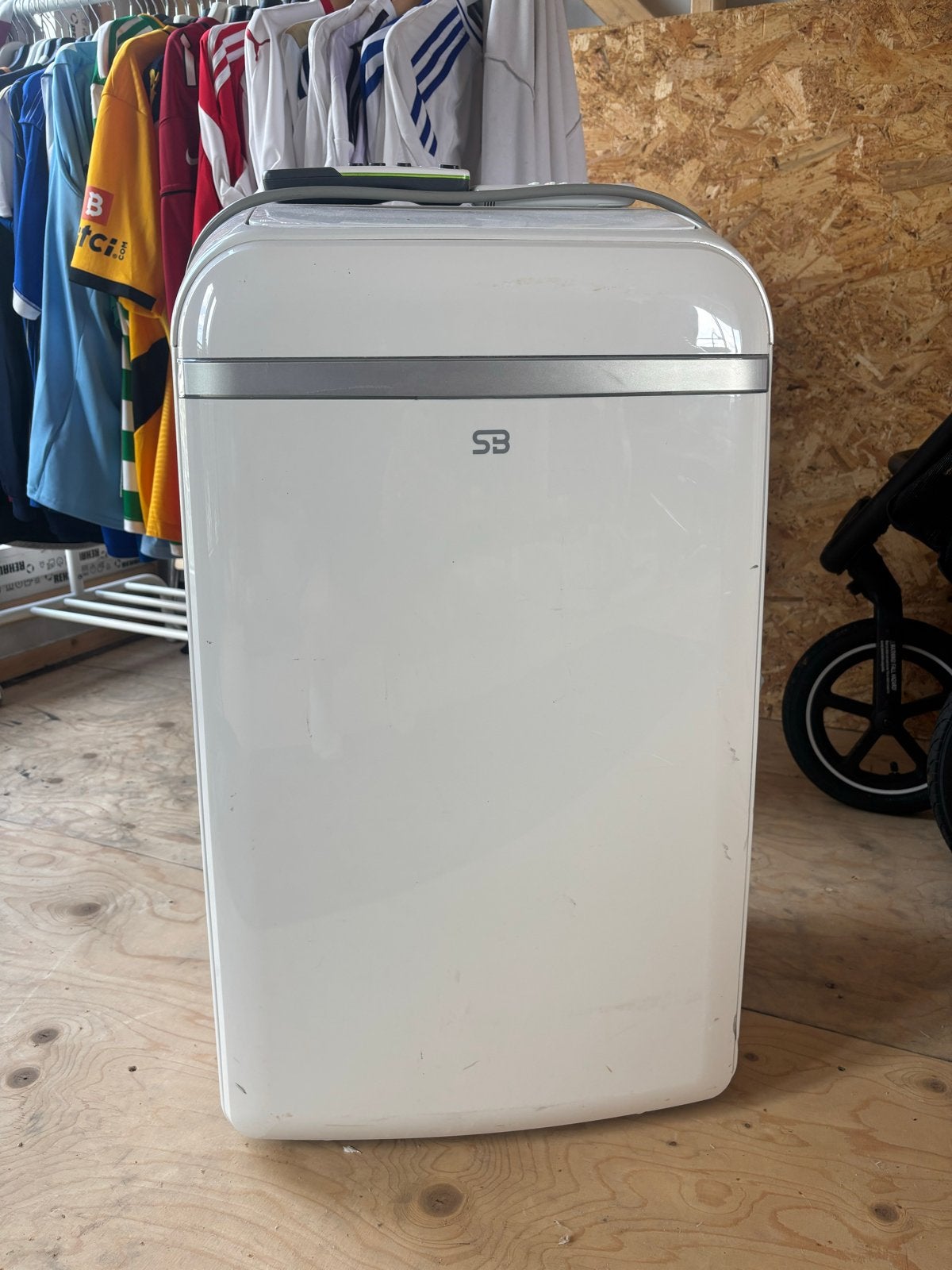 SB Mobiele Airco (model SB4285) - Zo goed als nieuw, Witgoed en Apparatuur, Minder dan 60 m³, 3 snelheden of meer, Ophalen of Verzenden