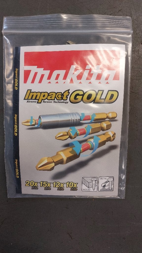 144x Makita bits Impact Gold NIEUW! schroefbitjes, Auto diversen, ., Nieuw, Ophalen of Verzenden, .