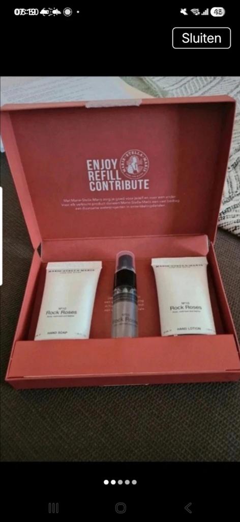 Nieuw Marie-Stella-Maris setje: handlotion, zeep & spray, Ophalen of Verzenden