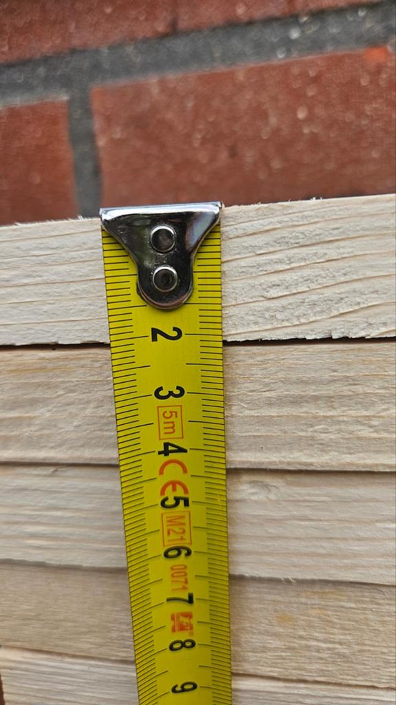 Nieuwe 5×10 Vuren panlatten planken 300 cm lang, 2 mm dik, Doe-het-zelf en Verbouw, Hout en Planken, Minder dan 25 mm, Nieuw, Ophalen of Verzenden