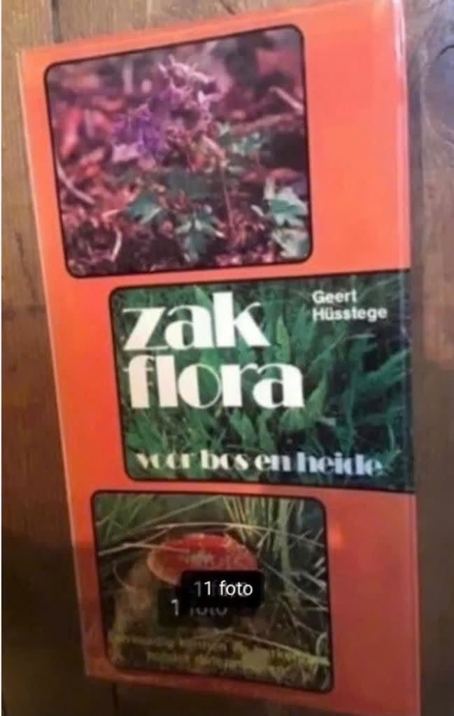 Zakflora voor bos en heide door Geert Husstege., Ophalen of Verzenden, Gelezen, Bloemen, Planten en Bomen