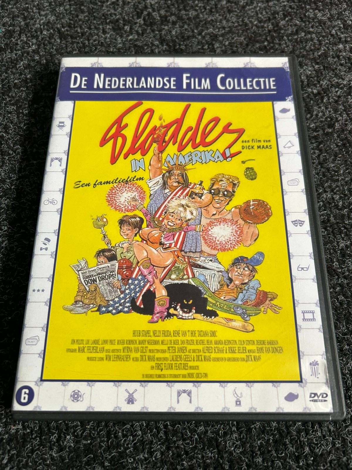 Flodder in amerika op dvd 1992, Alle leeftijden, Ophalen of Verzenden, Gebruikt