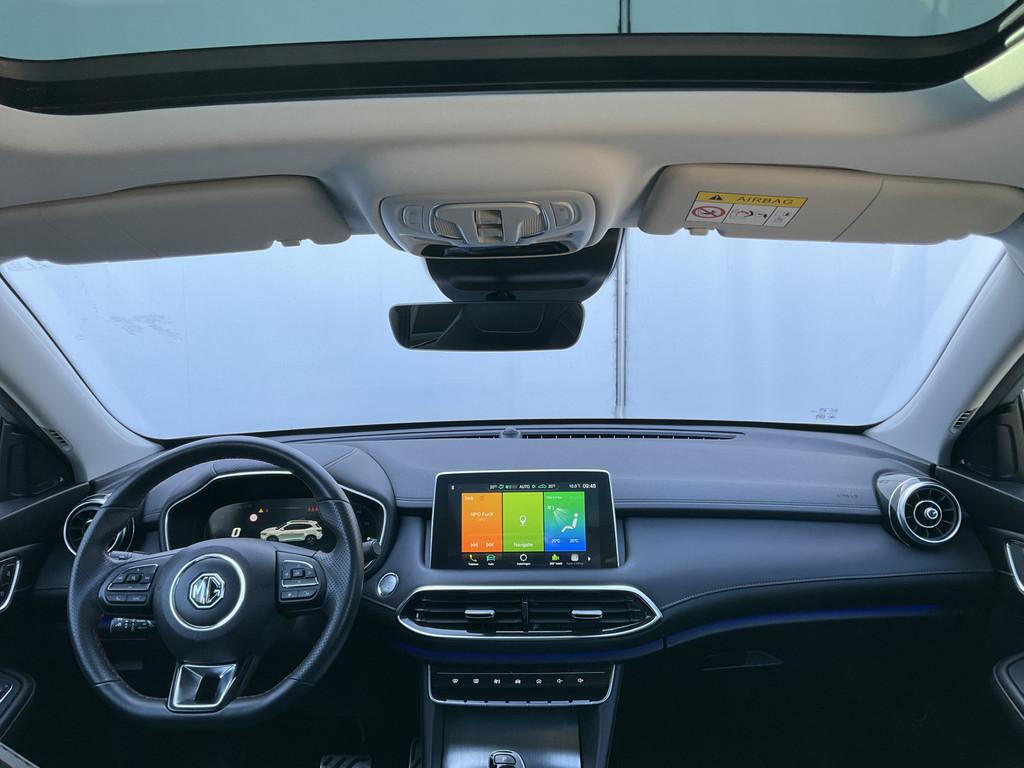 MG EHS 1.5 PHEV Luxury ✅Pano.dak✅360°✅Leer✅Carplay, Gebruikt, Euro 6, 4 cilinders, Leder