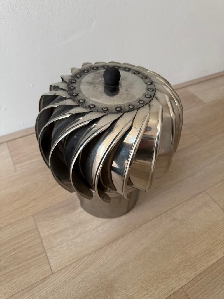 Schoorsteenkap, Ophalen, Ventilator