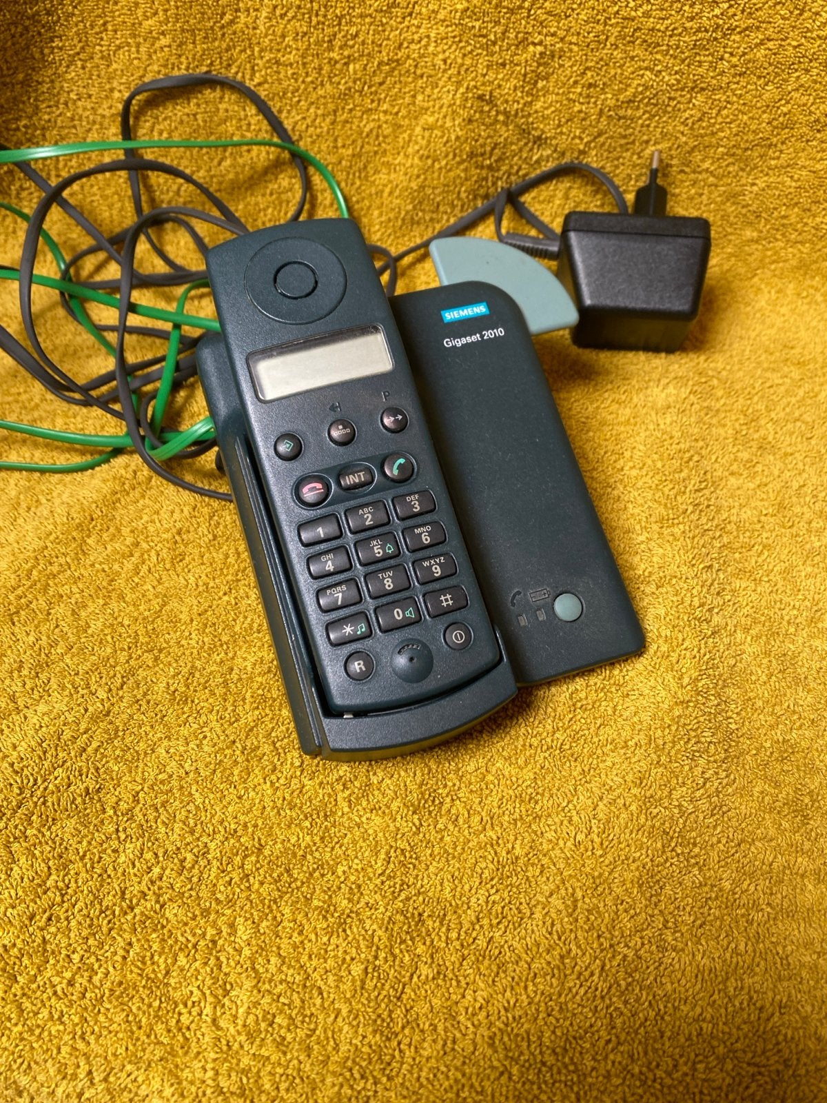 Siemens Gigaset 2010 Draadloze Telefoon, Ophalen of Verzenden, Gebruikt, 1 handset