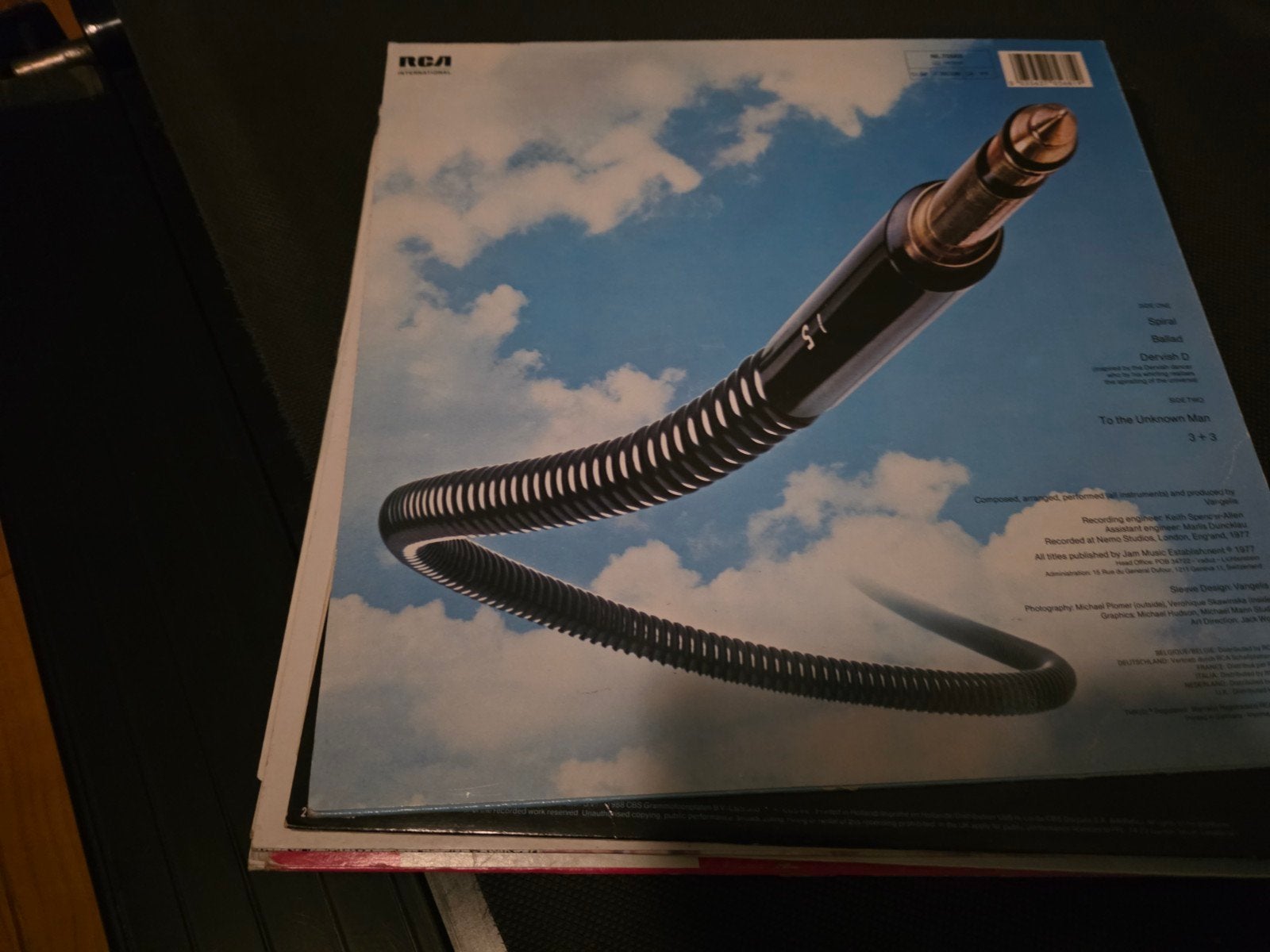Vangelis - Spiral LP (RCA, 1977), Cd's en Dvd's, Vinyl | Pop, Gebruikt, Elektronisch, LP, 12 inch, Ophalen of Verzenden