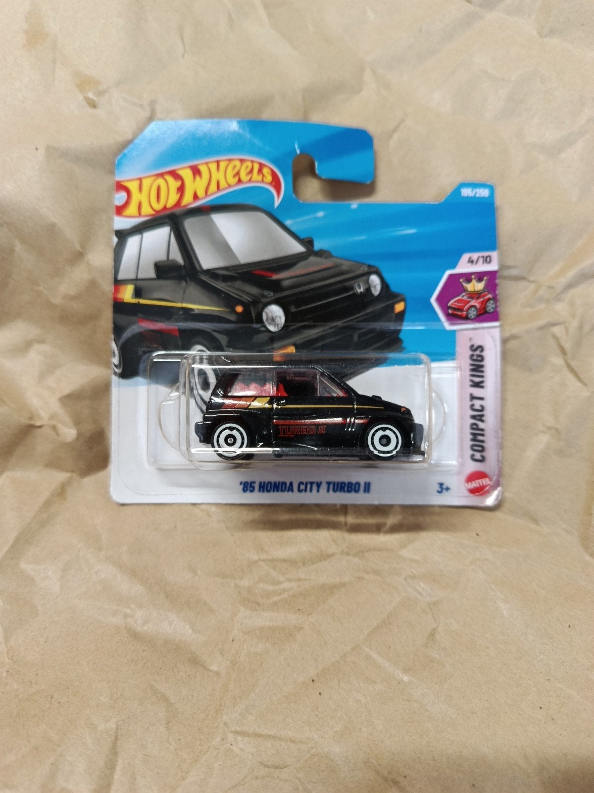 Hotwheels 85 Honda city turbo, Ophalen of Verzenden, Nieuw, Auto